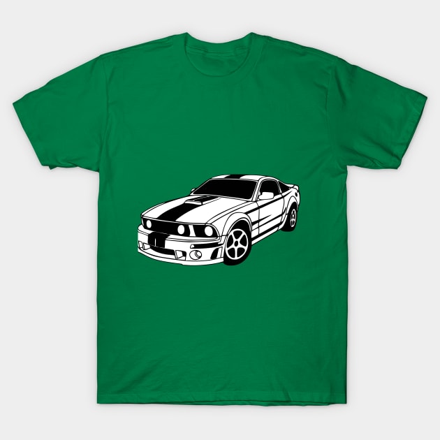 Muscle-Car T-Shirt by masboyyy